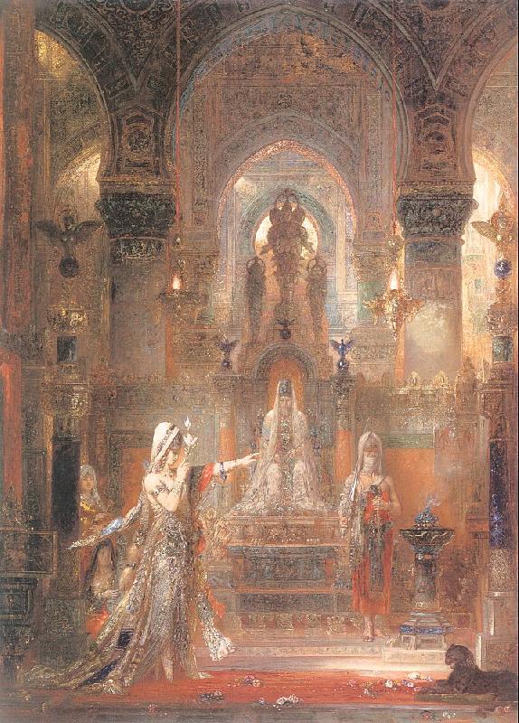 Gustave Moreau Salome Dancing before Herod oil painting picture